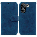 Butterfly Rose Embossed Leather Phone Case, For Tecno Camon 20 Pro 4G, For Tecno Pova 5, For Tecno Spark 10 5G, For Tecno Spark 10 Pro