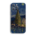 Precise Hole Oil Painting Pattern PC Phone Case, For iPhone 12 mini, For iPhone 11 Pro Max
