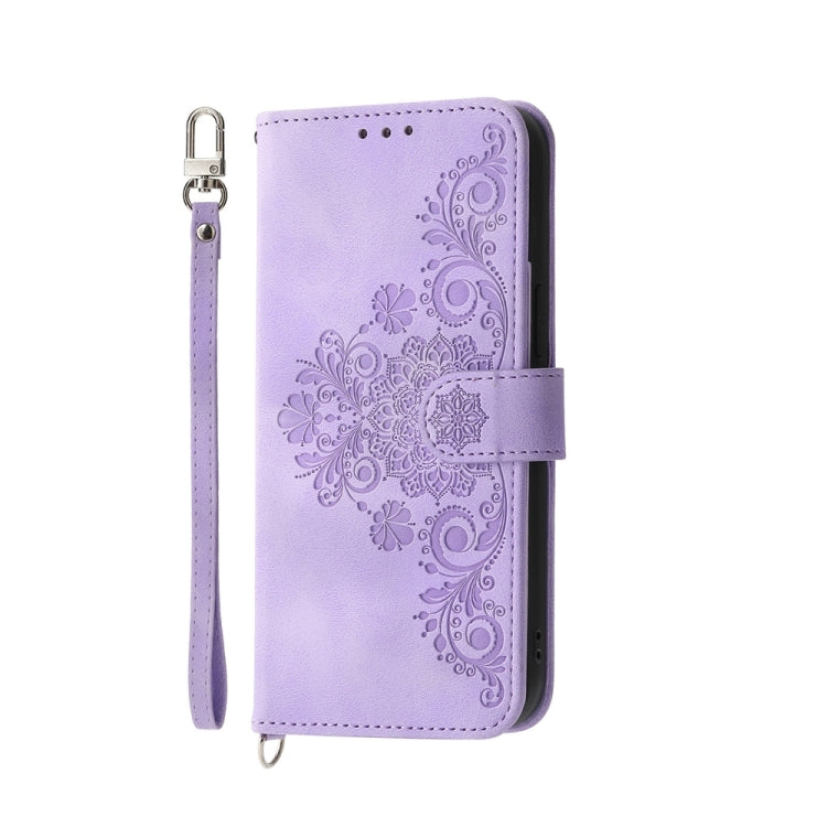 Skin Feel Flowers Embossed Wallet Leather Phone Case, For Honor Magic5 Pro, For Honor Magic5, For Honor X8a 4G, For Honor X9a