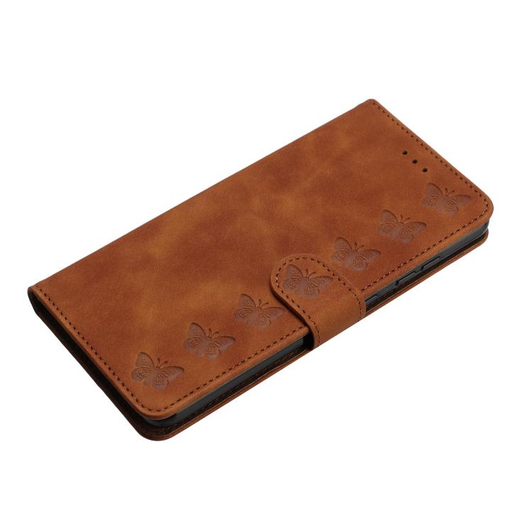 Seven Butterflies Embossed Leather Phone Case, For Motorola Moto E15, For Motorola Moto G05, For Motorola Moto G15, For Motorola Edge 50 5G