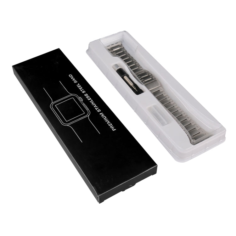 Double Rows Metal Watch Band, For Apple Watch Series 10 46mm, For Apple Watch Series 10 42mm, For Apple Watch SE 2023 44mm, For Apple Watch SE 2023 40mm, For Apple Watch Ultra 2 49mm, For Apple Watch 9 45mm, For Apple Watch 9 41mm...
