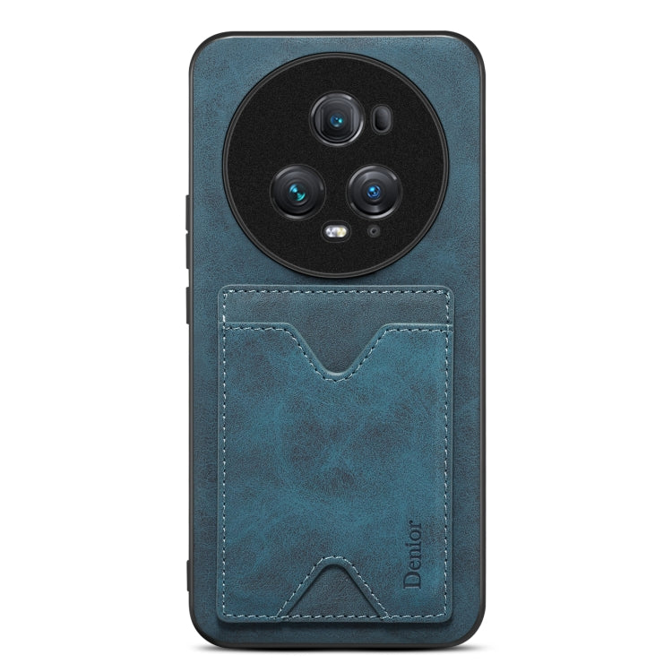 Denior PU Back Cover Card Slot Holder Phone Case, For Honor 90 Pro, For Honor Magic5 5G, For Honor Magic5 Pro 5G, For Honor 90