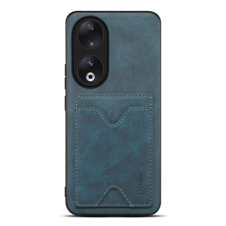 Denior PU Back Cover Card Slot Holder Phone Case, For Honor Magic5 5G, For Honor 90 Pro, For Honor 90, For Honor Magic5 Pro 5G