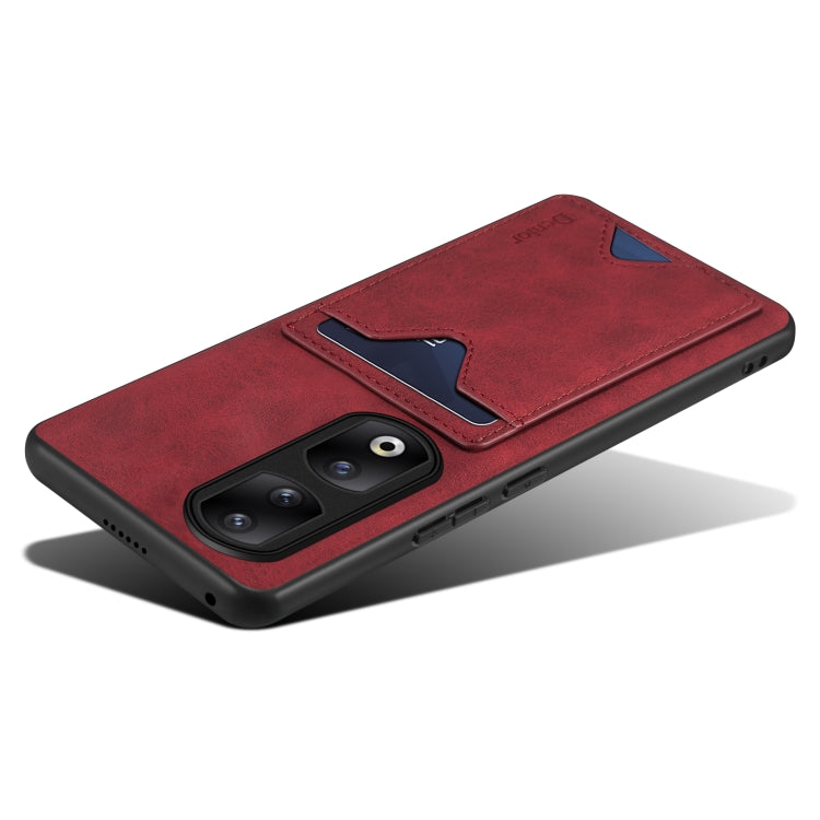 Denior PU Back Cover Card Slot Holder Phone Case, For Honor 90 Pro, For Honor Magic5 5G, For Honor Magic5 Pro 5G, For Honor 90