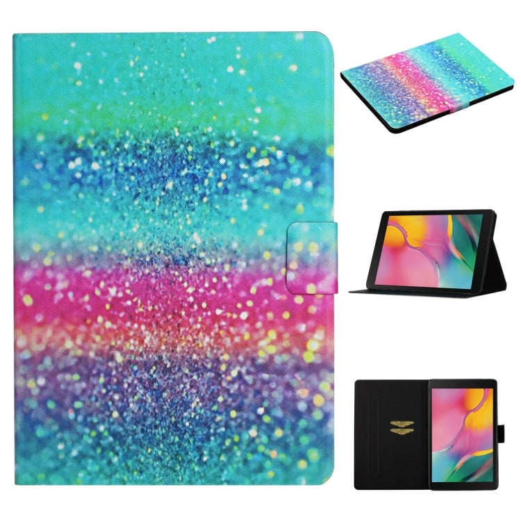 Colored Drawing Pattern Horizontal Flip Leather Case with Holder & Card Slots, For Huawei MediaPad T5, For Lenovo Tab M10 X605F X505, For Samsung Galaxy Tab A 8.0 (2019) T290, For Samsung Galaxy Tab S6 Lite P610