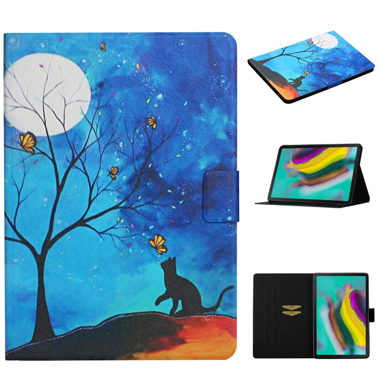 Colored Drawing Pattern Horizontal Flip Leather Case with Holder & Card Slots, For Huawei MediaPad T5, For Lenovo Tab M10 X605F X505, For Samsung Galaxy Tab A 8.0 (2019) T290, For Samsung Galaxy Tab S6 Lite P610
