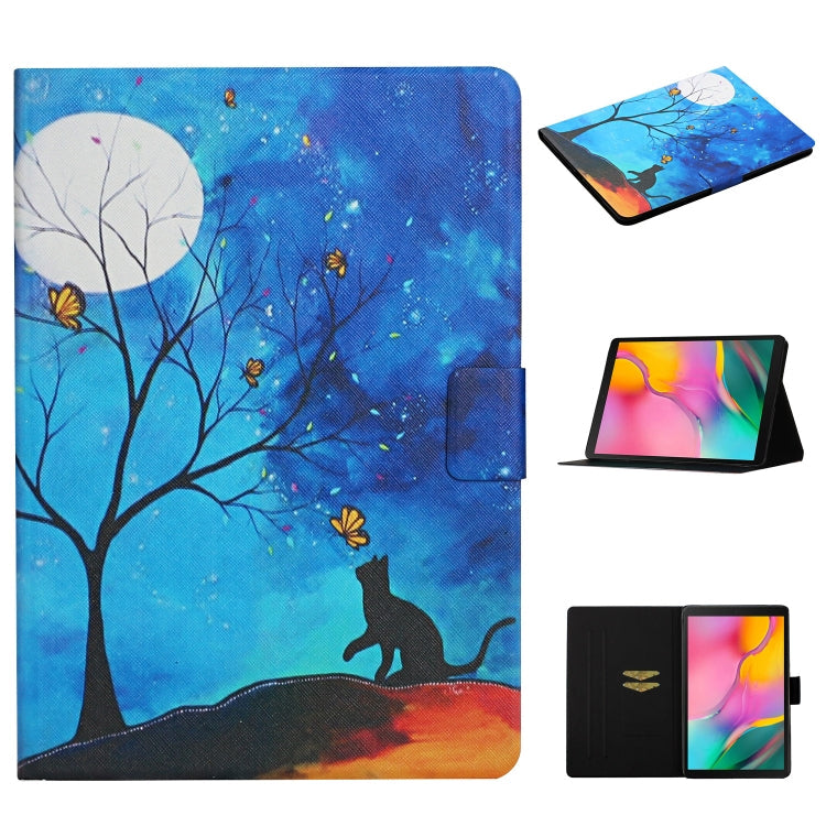 Colored Drawing Pattern Horizontal Flip Leather Case with Holder & Card Slots, For Samsung Galaxy Tab A 10.1 (2019) T510, For 7 inch Universal Tablet PC, For 8 inch Universal Tablet PC, For 10 inch Universal Tablet PC