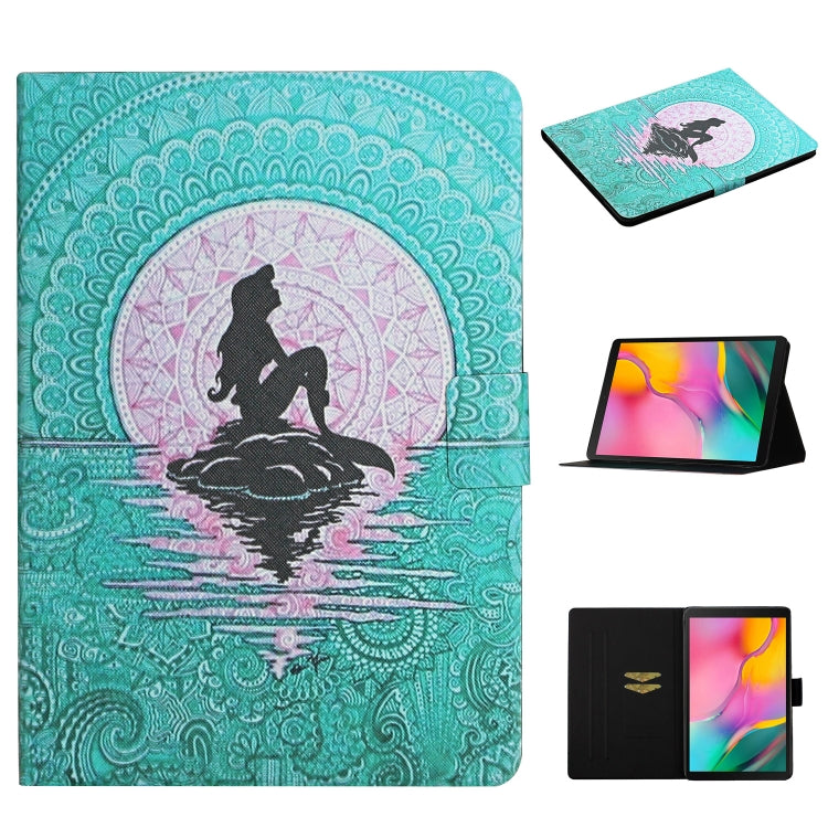 Colored Drawing Pattern Horizontal Flip Leather Case with Holder & Card Slots, For Samsung Galaxy Tab A 10.1 (2019) T510, For 7 inch Universal Tablet PC, For 8 inch Universal Tablet PC, For 10 inch Universal Tablet PC