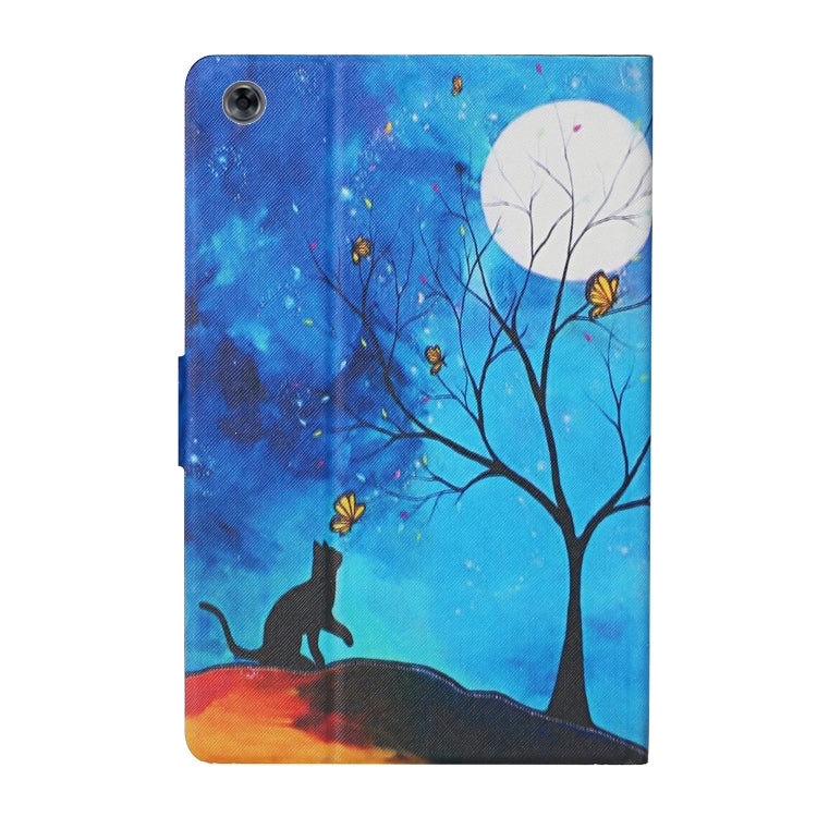 Colored Drawing Pattern Horizontal Flip Leather Case with Holder & Card Slots & Sleep / Wake-up Function, For Huawei MediaPad M5 Lite, For Lenovo Tab FHD M10 Plus X606F, For iPad 5, For iPad 10.2