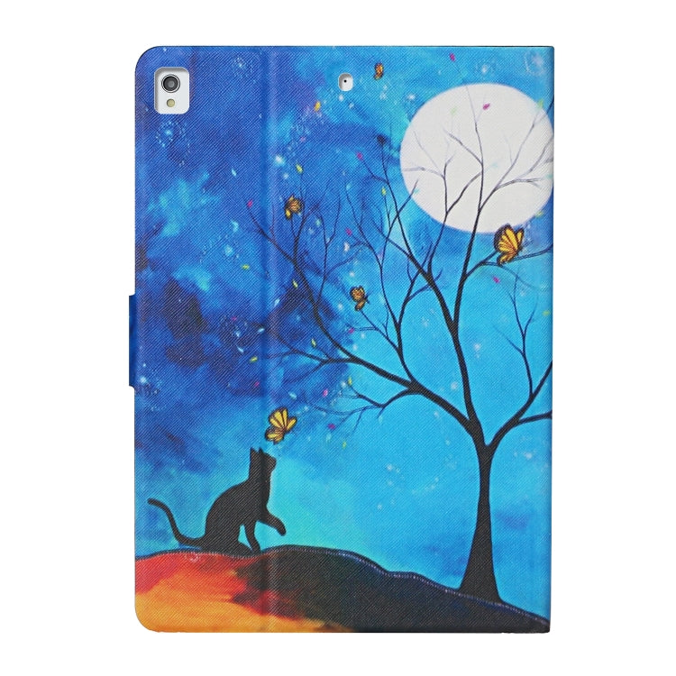 Colored Drawing Pattern Horizontal Flip Leather Case with Holder & Card Slots & Sleep / Wake-up Function, For iPad Pro 10.5, For iPad 11 Pro (2020), For iPad Mini 4 / 3 / 2 / 1, For iPad Mini (2019)