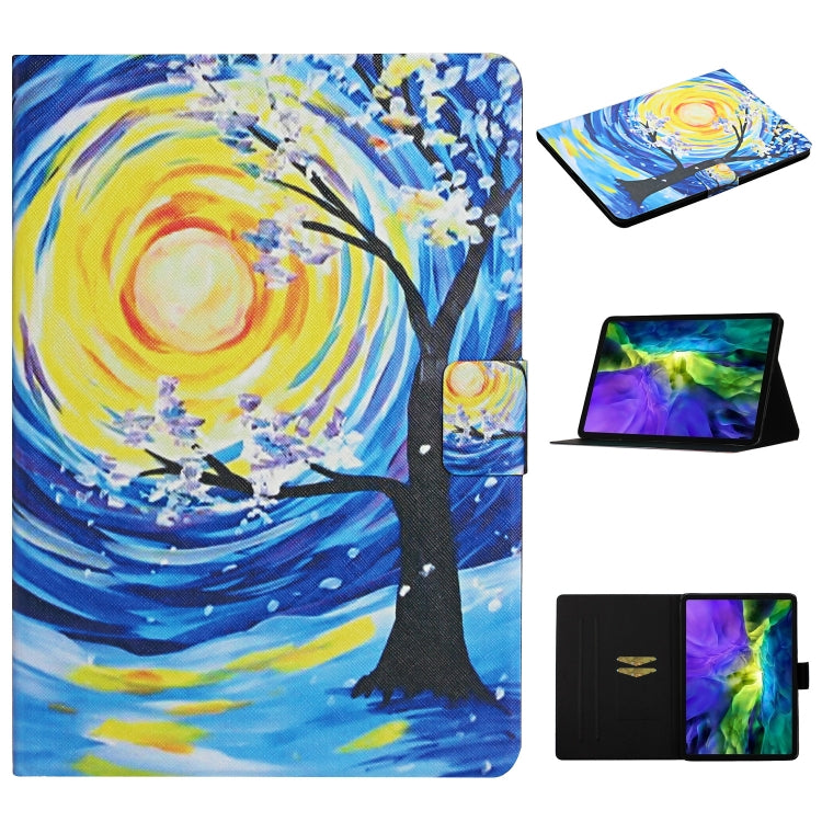 Colored Drawing Pattern Horizontal Flip Leather Case with Holder & Card Slots & Sleep / Wake-up Function, For iPad Pro 10.5, For iPad 11 Pro (2020), For iPad Mini 4 / 3 / 2 / 1, For iPad Mini (2019)