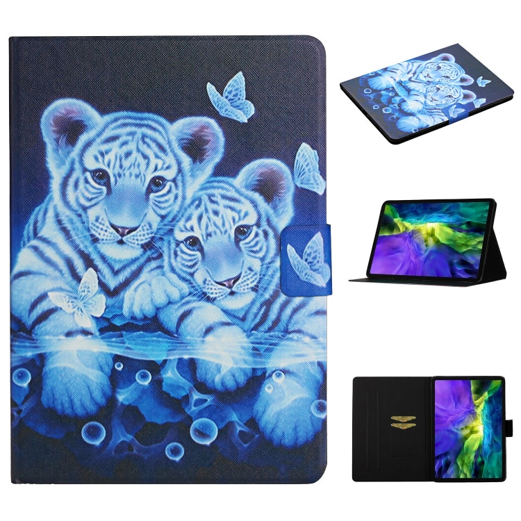 Colored Drawing Pattern Horizontal Flip Leather Case with Holder & Card Slots & Sleep / Wake-up Function, For iPad Pro 10.5, For iPad 11 Pro (2020), For iPad Mini 4 / 3 / 2 / 1, For iPad Mini (2019)
