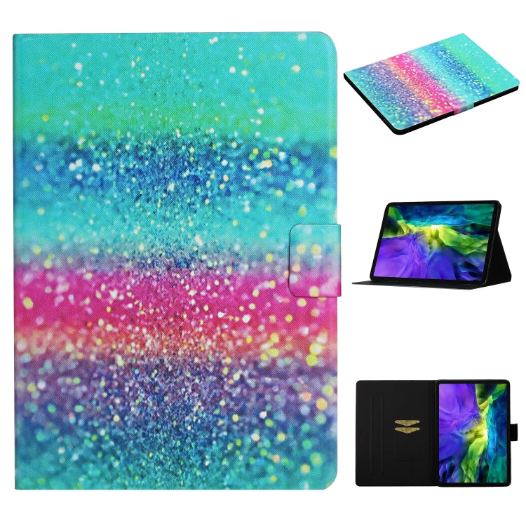 Colored Drawing Pattern Horizontal Flip Leather Case with Holder & Card Slots & Sleep / Wake-up Function, For iPad Pro 10.5, For iPad 11 Pro (2020), For iPad Mini 4 / 3 / 2 / 1, For iPad Mini (2019)