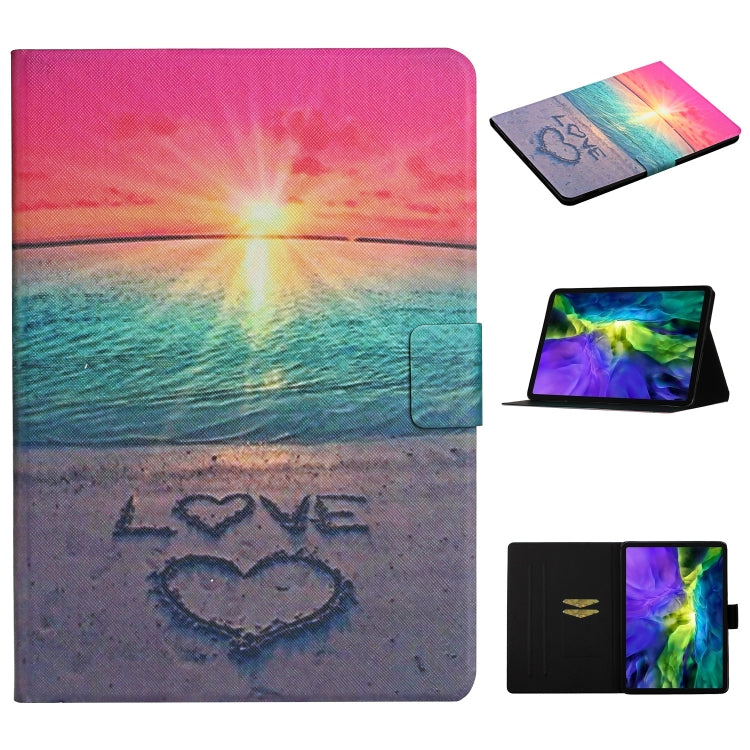 Colored Drawing Pattern Horizontal Flip Leather Case with Holder & Card Slots & Sleep / Wake-up Function, For iPad Pro 10.5, For iPad 11 Pro (2020), For iPad Mini 4 / 3 / 2 / 1, For iPad Mini (2019)