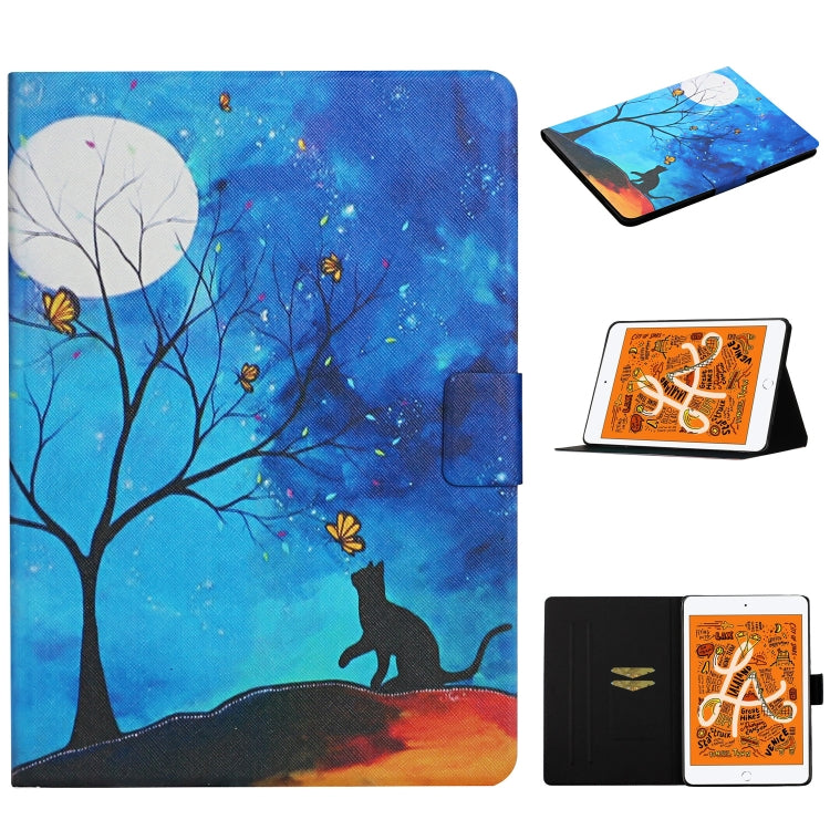 Colored Drawing Pattern Horizontal Flip Leather Case with Holder & Card Slots & Sleep / Wake-up Function, For iPad Pro 10.5, For iPad 11 Pro (2020), For iPad Mini 4 / 3 / 2 / 1, For iPad Mini (2019)
