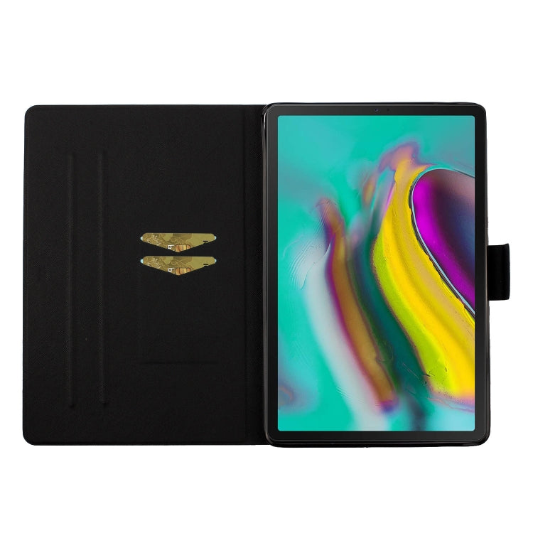 Colored Drawing Pattern Horizontal Flip Leather Case with Holder & Card Slots & Sleep / Wake-up Function, For Samsung Galaxy Tab S5e T720/T725, For Samsung Galaxy Tab S6 T860/T865, For Amazon Kindle Fire HD8 (2020), For Amazon Kindle Fire HD10 (2017)