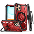 Armor Series Holder Phone Case with Back Clip, For iPhone 14 Pro Max, For iPhone 14 Pro, For iPhone 14, For iPhone 14 Plus