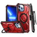 Armor Series Holder Phone Case with Back Clip, For iPhone 13 Pro Max, For iPhone 13 Pro, For iPhone 13, For iPhone 12 Pro Max