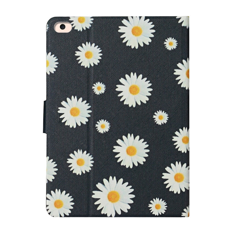 Flower Pattern Horizontal Flip Leather Case with Card Slots & Holder, For iPad 5, For iPad 10.2, For iPad Pro 10.5 inch, For iPad Pro 11 2020