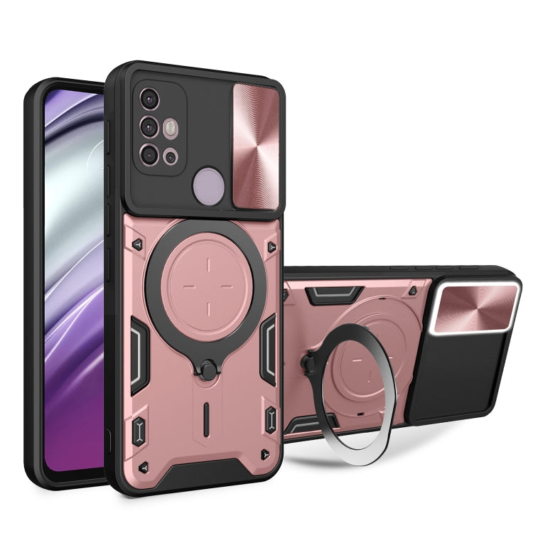 CD Texture Sliding Camshield Magnetic Holder Phone Case, For Motorola Edge 20 Lite, For Motorola Edge 20 Pro, For Motorola Moto G30 / G20 / G10