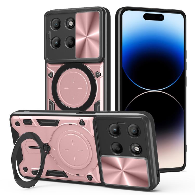 CD Texture Sliding Camshield Magnetic Holder Phone Case, For Motorola Edge 70 Pro 5G, For Motorola Moto G15 / G17 4G, For Motorola Moto G67 5G, For Motorola Edge 70 Fusion 5G
