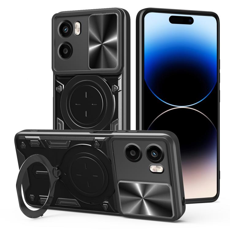 CD Texture Sliding Camshield Magnetic Holder Phone Case, For Motorola Moto G67 Power 5G, For Motorola Edge 70 5G, For Motorola Moto G56 5G, For Motorola Moto G05