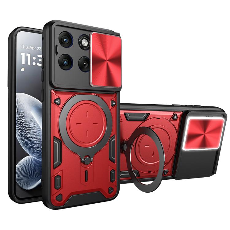 CD Texture Sliding Camshield Magnetic Holder Phone Case, For Motorola Edge 70 Pro 5G, For Motorola Moto G15 / G17 4G, For Motorola Moto G67 5G, For Motorola Edge 70 Fusion 5G