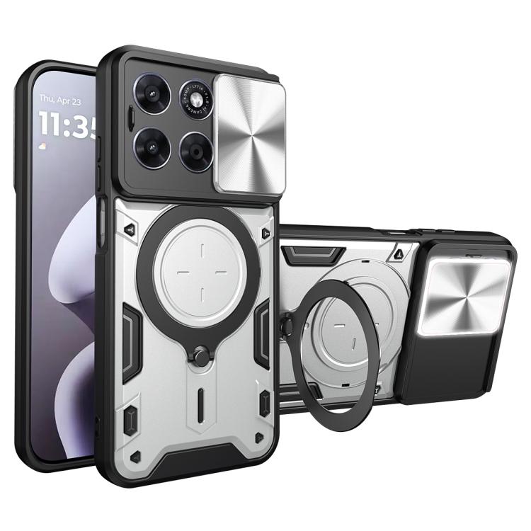 CD Texture Sliding Camshield Magnetic Holder Phone Case, For Motorola Edge 70 Pro 5G, For Motorola Moto G15 / G17 4G, For Motorola Moto G67 5G, For Motorola Edge 70 Fusion 5G