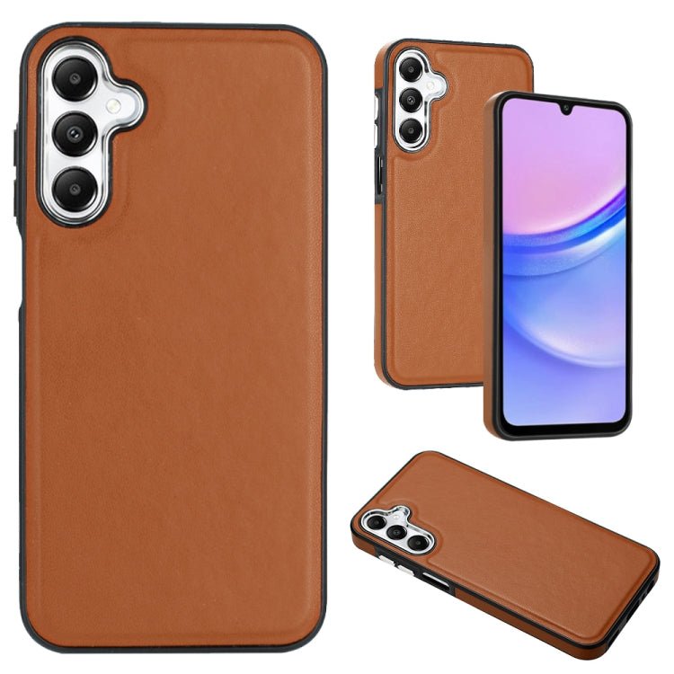 Leather Texture Full Coverage Phone Case, For Samsung Galaxy A05, For Samsung Galaxy A05s, For Samsung Galaxy A25 5G, For Samsung Galaxy S23 FE 5G