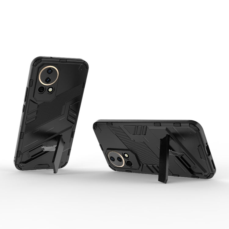 Punk Armor 2 in 1 PC + TPU Phone Case with Holder, For Huawei nova 12 5G, For Huawei Mate 60, For Huawei Mate 60 Pro