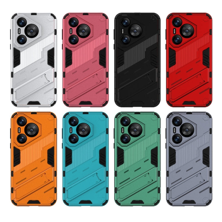 Punk Armor 2 in 1 PC + TPU Phone Case with Holder, For Huawei Pura 70, For Huawei nova 11 SE, For Huawei nova 12 Pro