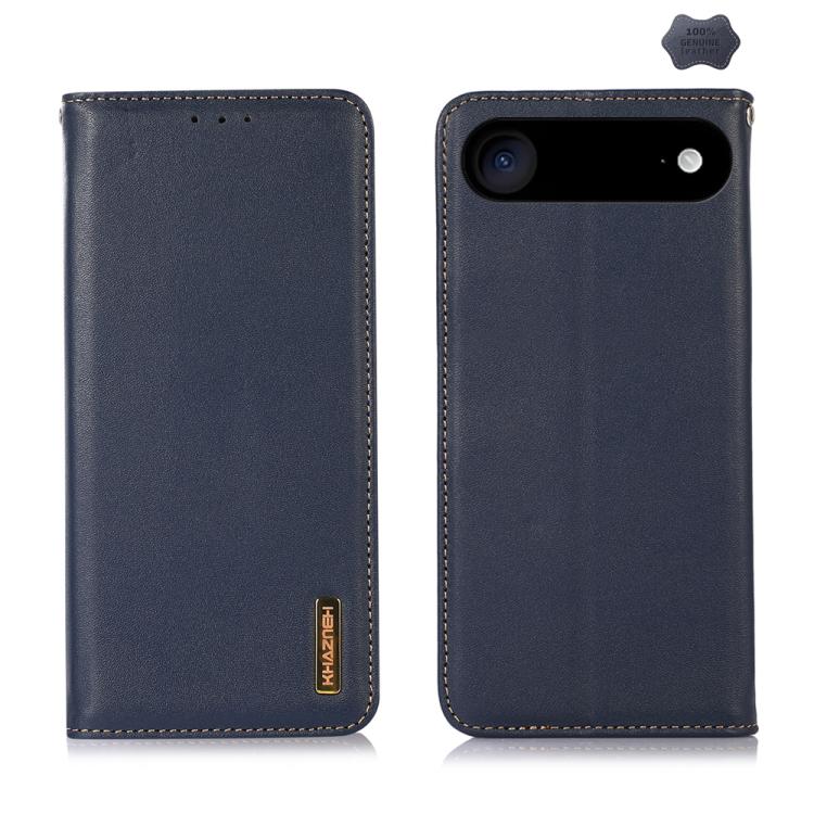 KHAZNEH Nappa Top Layer Cowhide Leather Phone Case, For iPhone 17 Pro Max, For iPhone 16e / 17e, For iPhone 17 Pro, For iPhone 17, For iPhone Air, For iPhone 16e, For iPhone 16 Pro Max