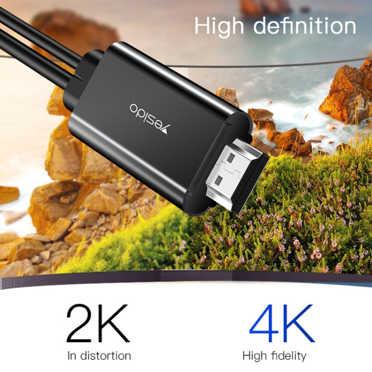 Yesido HM03 USB-C / Type-C to HDMI Adapter Cable, Length:1.8m
