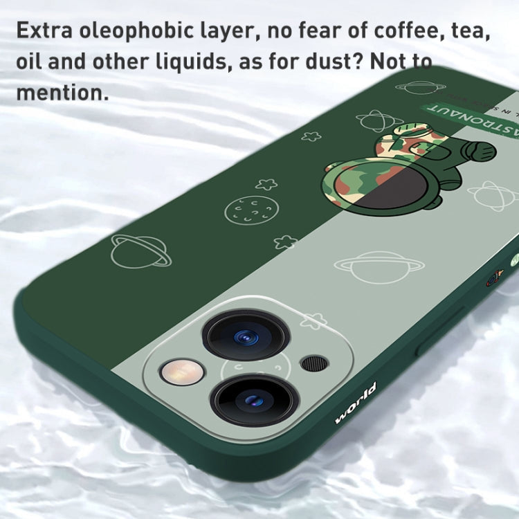 Color Contrast Astronaut Pattern TPU Phone Case, For iPhone 12 mini, For iPhone 11 Pro Max, For iPhone 11, For iPhone 11 Pro, For iPhone XS / X, For iPhone XR, For iPhone XS Max, For iPhone 8 Plus / 7 Plus