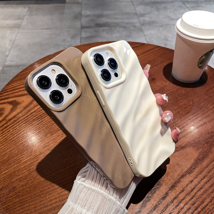 Solid Color Wave Texture TPU Phone Case, For iPhone 12 Pro Max, For iPhone 11 Pro Max, For iPhone 11