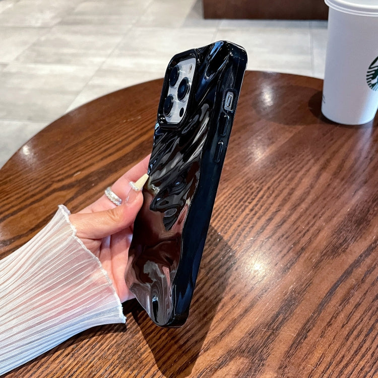Solid Color Wave Texture TPU Phone Case, For iPhone 12 Pro Max, For iPhone 11 Pro Max, For iPhone 11