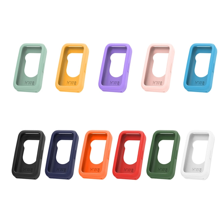 Silicone Protective Case + Silicone Watch Band Kit, For Huawei Band 8