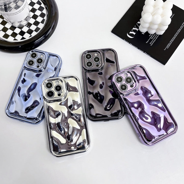 Electroplating Meteorite Texture TPU Phone Case, For iPhone 16 Plus, For iPhone 16, For iPhone 15 Pro Max, For iPhone 15 Pro, For iPhone 15 Plus, For iPhone 15