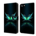 Crystal 3D Shockproof Protective Leather Phone Case, For iPhone 6 Plus / 7 Plus / 8 Plus