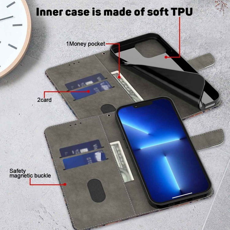 Crystal 3D Shockproof Protective Leather Phone Case, For iPhone 6 / 7