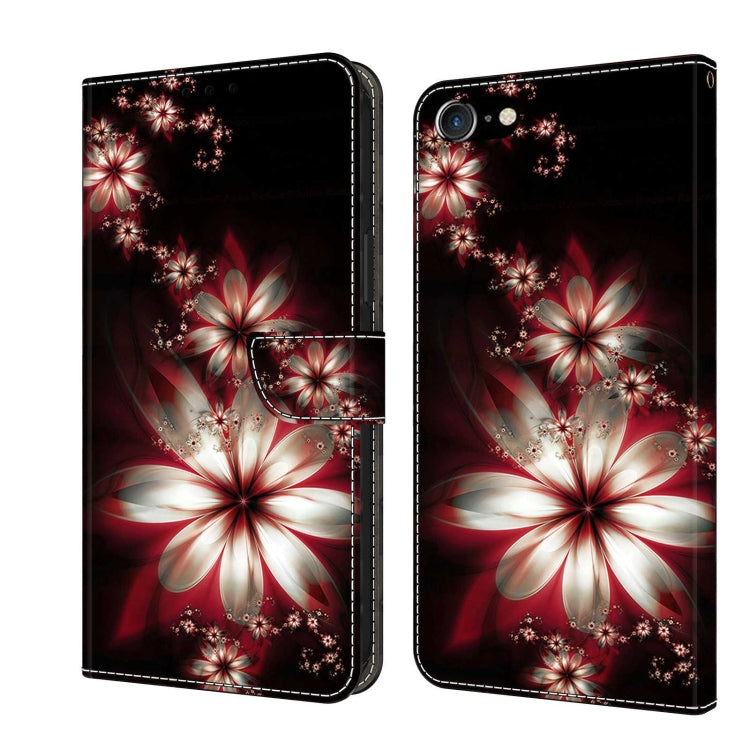 Crystal 3D Shockproof Protective Leather Phone Case, For iPhone 6 / 7