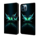 Crystal 3D Shockproof Protective Leather Phone Case, For iPhone 12 Pro Max / 13 Pro Max