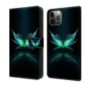 Crystal 3D Shockproof Protective Leather Phone Case, For iPhone 12 / 12 Pro