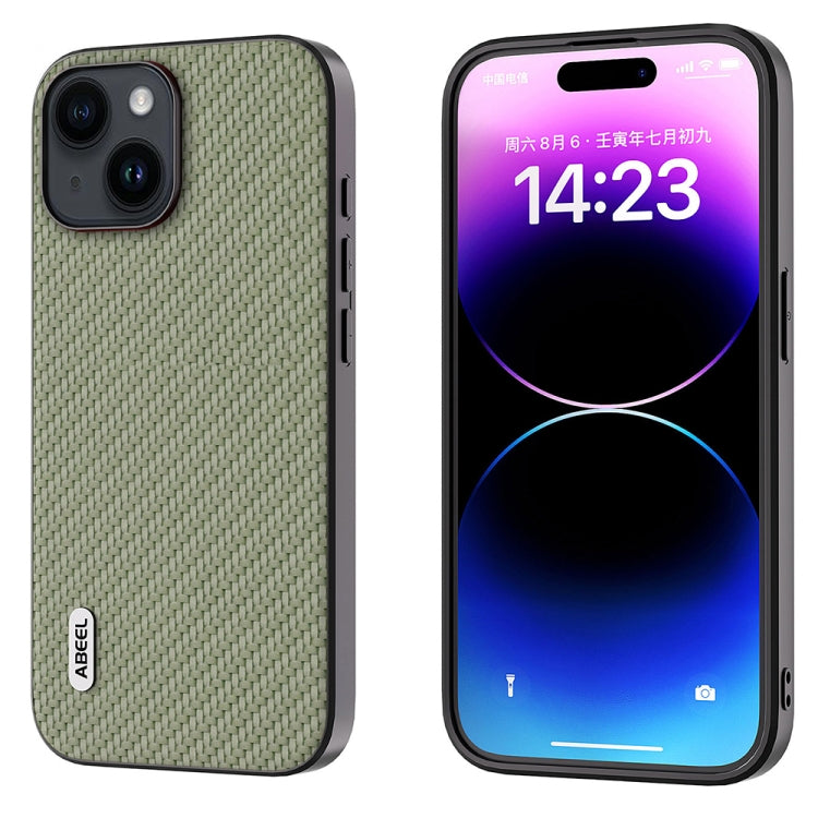ABEEL Carbon Fiber Texture Protective Phone Case, For iPhone 14 Pro, For iPhone 15 Plus, For iPhone 14 Pro Max