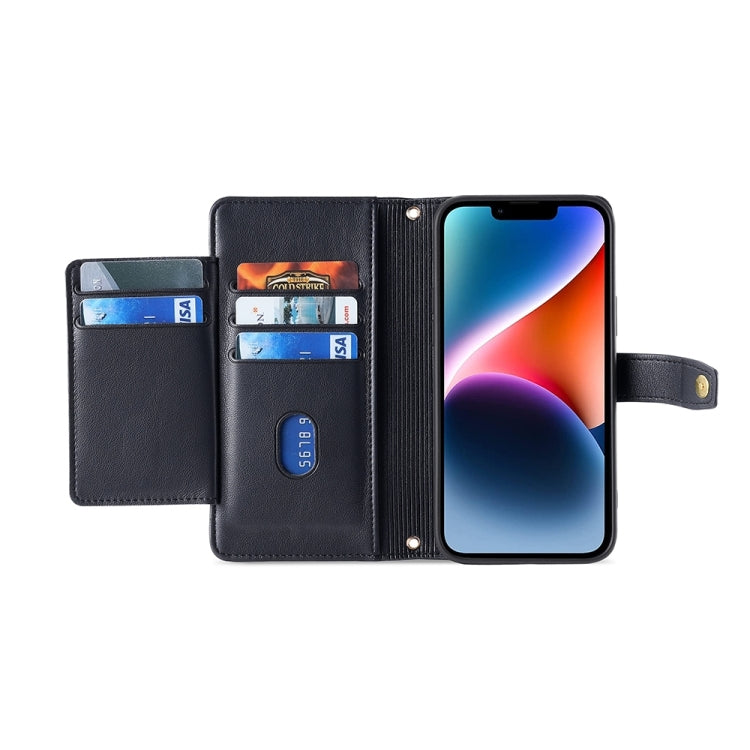 Sheep Texture Cross-body Zipper Wallet Leather Phone Case, For Infinix GT 10 Pro 5G, For Infinix Smart 7 HD, For Infinix Note 30 VIP 5G, For Infinix Hot 30i 4G