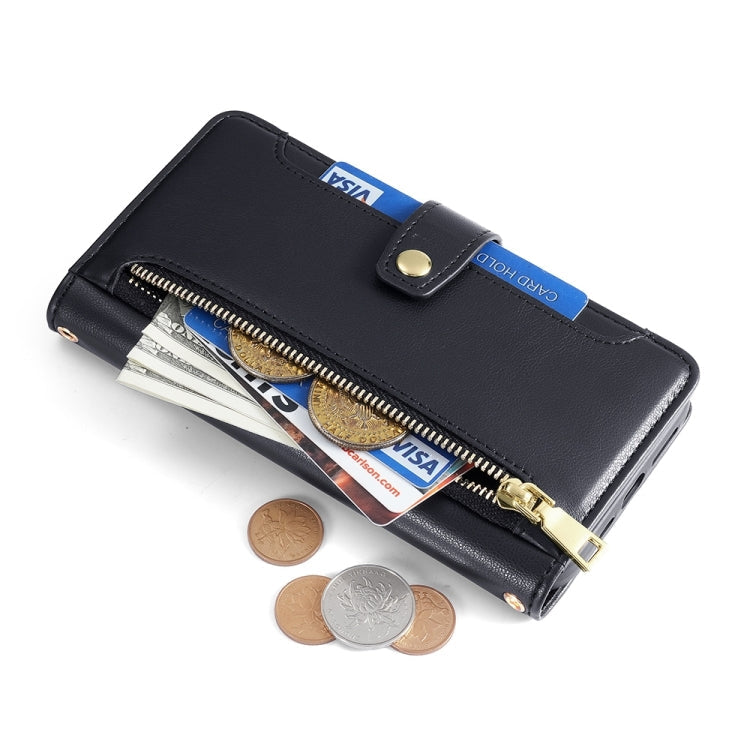 Sheep Texture Cross-body Zipper Wallet Leather Phone Case, For Infinix GT 10 Pro 5G, For Infinix Smart 7 HD, For Infinix Note 30 VIP 5G, For Infinix Hot 30i 4G