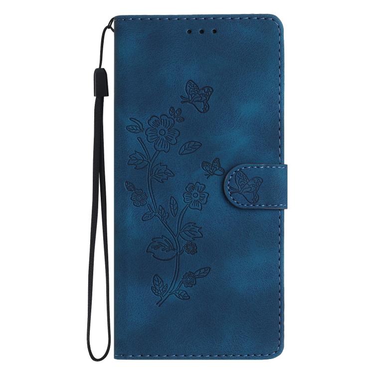 Flower Butterfly Embossing Pattern Leather Phone Case, For Motorola Moto G57 5G, For Motorola Moto G67 Power 5G, For Motorola Moto G86 Power, For Motorola Moto G86 5G