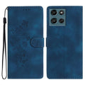 Flower Butterfly Embossing Pattern Leather Phone Case, For Motorola Moto G Play 2025, For Motorola Edge 50 5G, For Motorola Edge 50 Pro, For Motorola Edge 50 Fusion