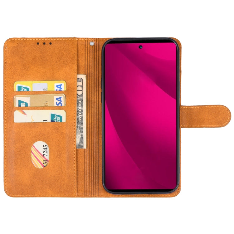 Leather Phone Case, For T-Mobile Revvl 7 Pro 5G, For T-Mobile T Phone 2 5G