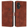 Skin Feel Heart Pattern Leather Phone Case, For Tecno Pova Neo 3, For Tecno Camon 20 Premier, For Tecno Pova 5 4G, For Tecno Camon 20 Pro 5G